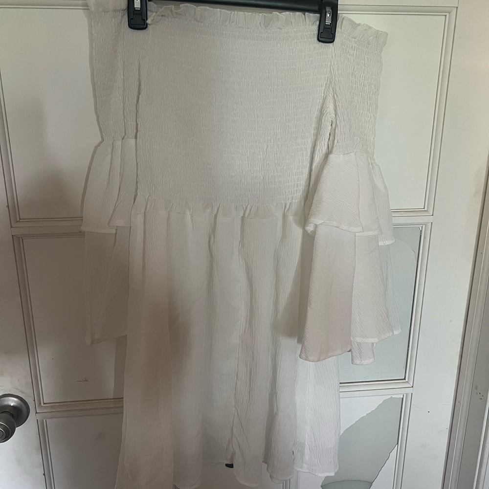 New, never worn white dress